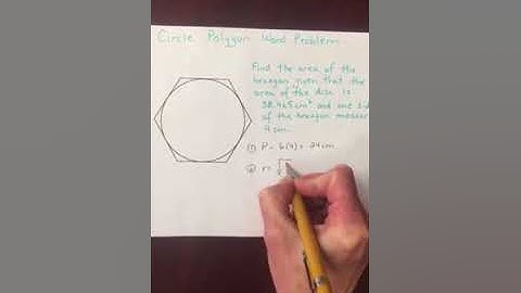 Unit 6.9.1: Circle Polygon Word Problem