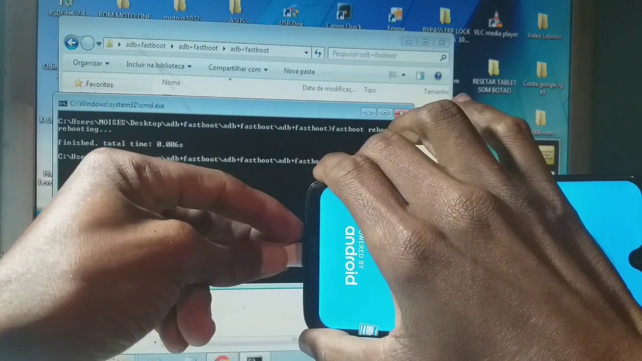 Como ligar moto g7, 7play, 7plus sem botão power - YouTube