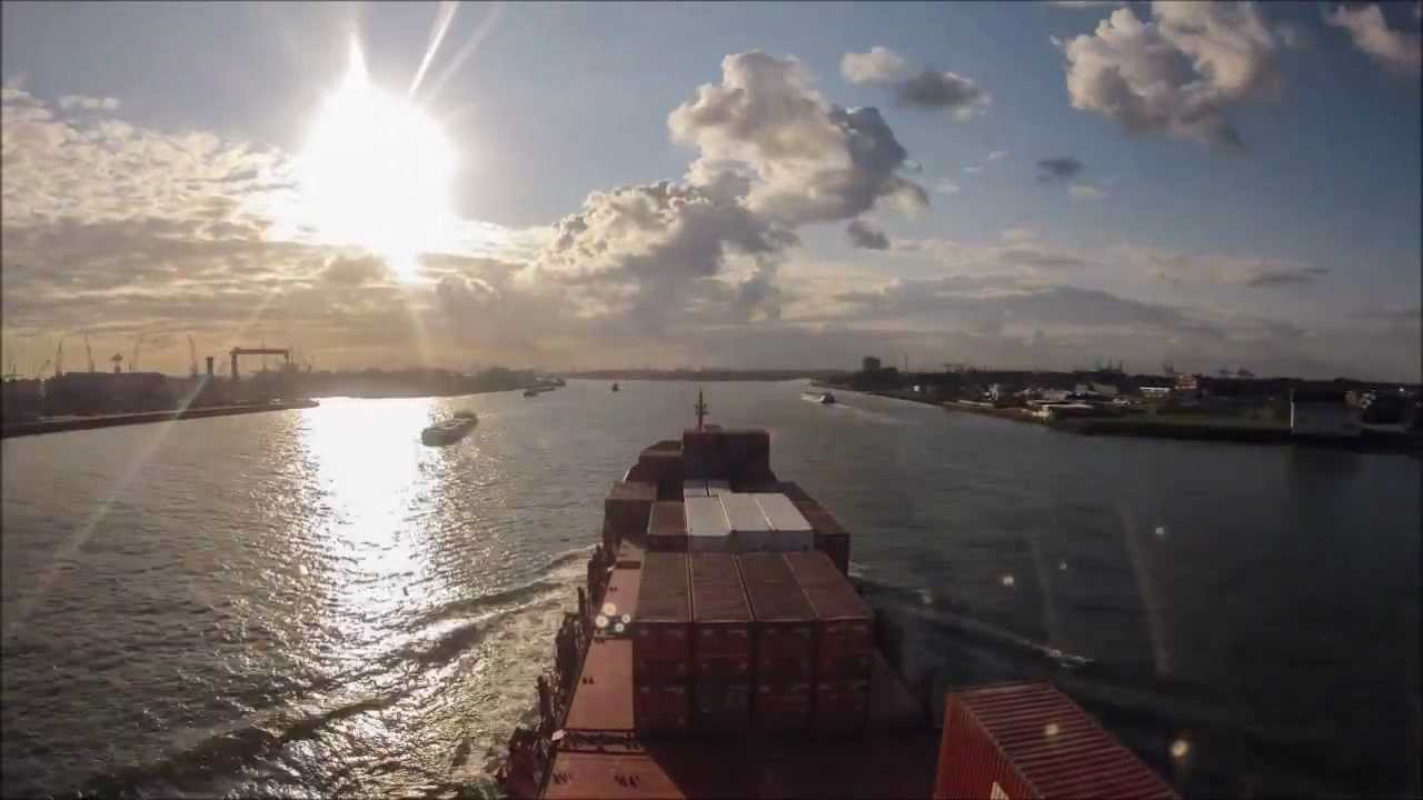 Time Lapse Port of Rotterdam - YouTube