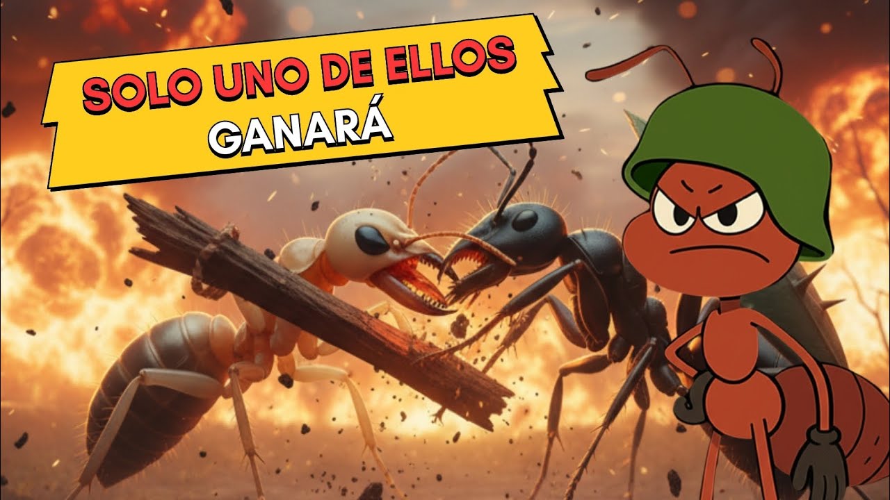 HORMIGAS VS TERMITAS!!! La Guerra De Años.