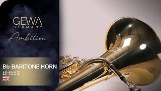 GEWA Germany Bb-Baritone horn BH651 Ambition