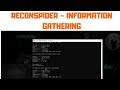 ReconSpider - OSINT website Information Gathering tool