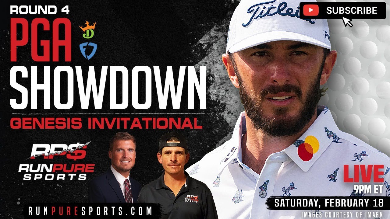 GENESIS INVITATIONAL, ROUND 4 DRAFTKINGS PGA SHOWDOWN PICKS FEB 16 - 19, 2023