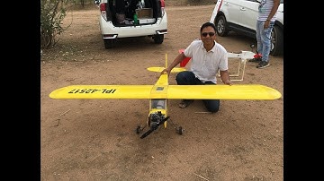 Large RC Plane Build Video Piper Cub DIY Ply Model Students Professionals