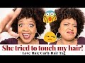SHE TRIED TO TOUCH MY NATURAL HAIR! + the LOVE/HATE CURLY HAIR TAG | THE CURLY CLOSET