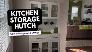 This 71” Kitchen Pantry Cabinet Fixed My Storage Problem! 😲 | Assembly & Review