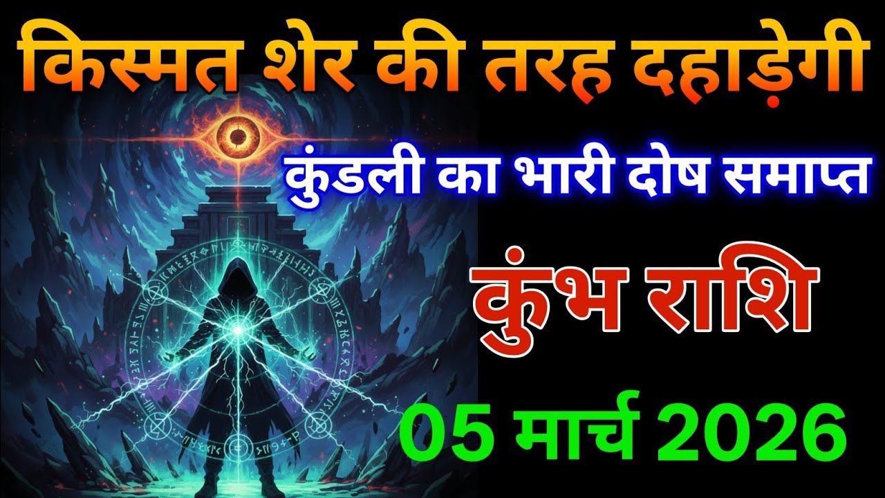 अब शेर की तरह दहाड़ेगी किस्मत | कुंडली का सबसे भारी दोष समाप्त।kumbh rashi.