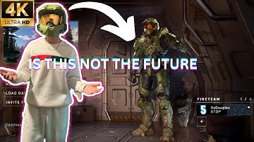 HALO INFINITE CAMPAIGN LOADING SCREEN IS AMAZING!!