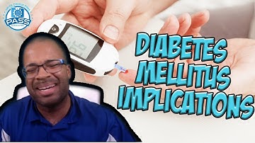 NPTE Practice Questions: Diabetes Mellitus Implications