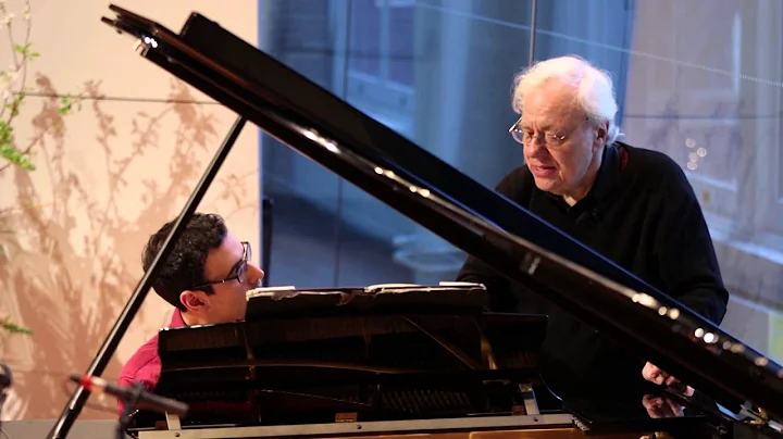 Richard Goode Master Class: Debussy La terrasse des audiences du clair de lune Prludes, Book II