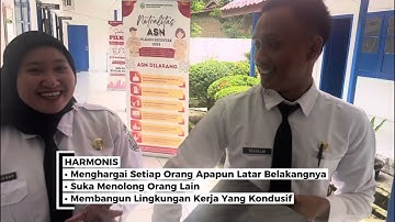 Tugas Individu 2 Video Penerapan Core Values ASN Harmonis, Loyal, Adaptif dan Kolaboratif.