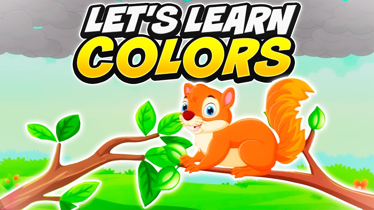 Let's Learn Colors! | Preschool Learning and Fun Animation | Kinder ...