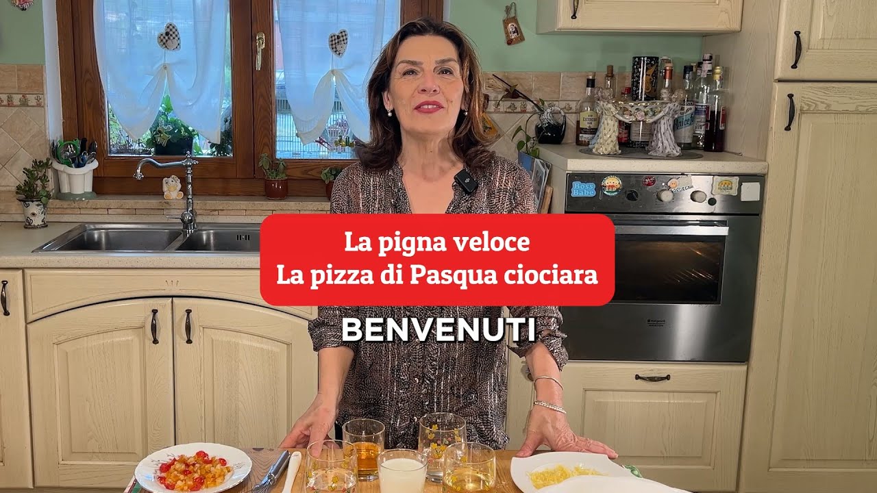 Pigna Pasquale Veloce | La Pizza di Pasqua Ciociara Senza Lievitazione