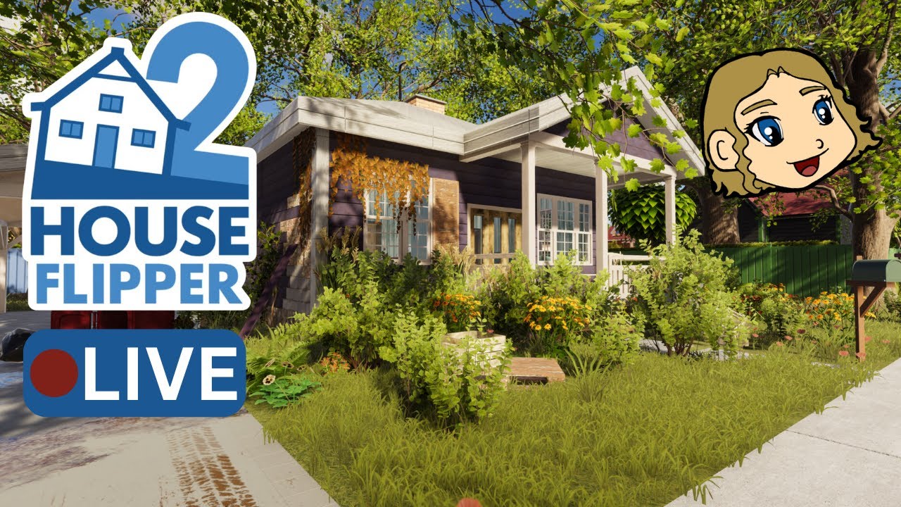 House Flipper 2 - Let's Finish The Coastal Residence!! Stop By Guys! - Live Stream Pt. 59