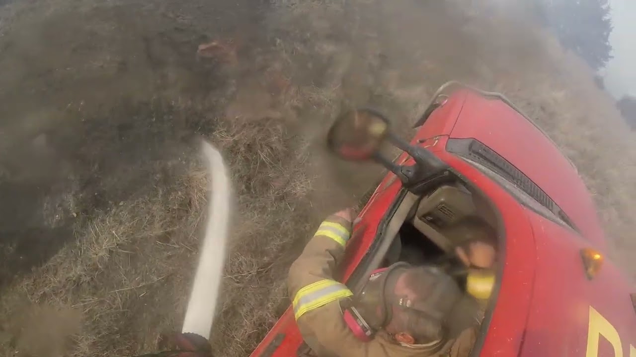 Oklahoma Grass Fire Helmet Cam
