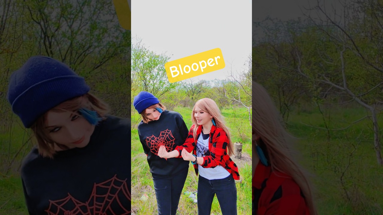 Blooper - back off | Chloe & Rachel @nikkihatsunecosplay Life is Strange BTS #cosplay #shorts