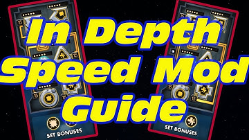 In Depth Mod Guide: What to look for in Speed Mods! Star Wars Galaxy of Heroes | SWGoH