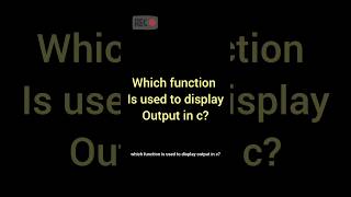 12/21 MCQ of C programming language #study #trending #motivation #shorts