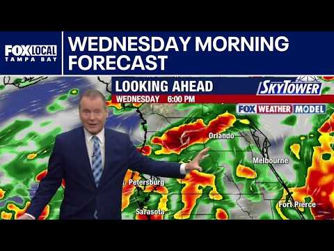 Tampa weather | Wednesday morning forecast