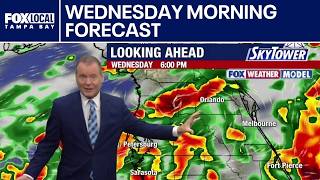 Tampa weather | Wednesday morning forecast