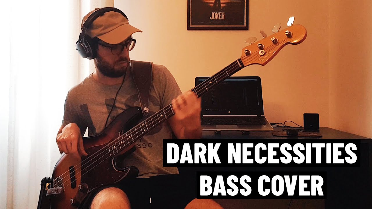 Red Hot Chili Peppers Dark Necessities (Bass Cover) Fender Jazz