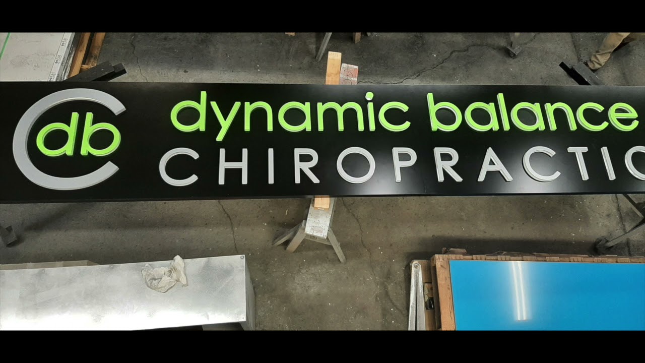 AGC Signs | Push Thru Signage - YouTube
