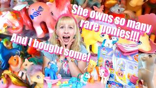 TOY HUNTING in somebody's G1 My Little Pony collection - rare exclusives, variants, Nirvana ponies