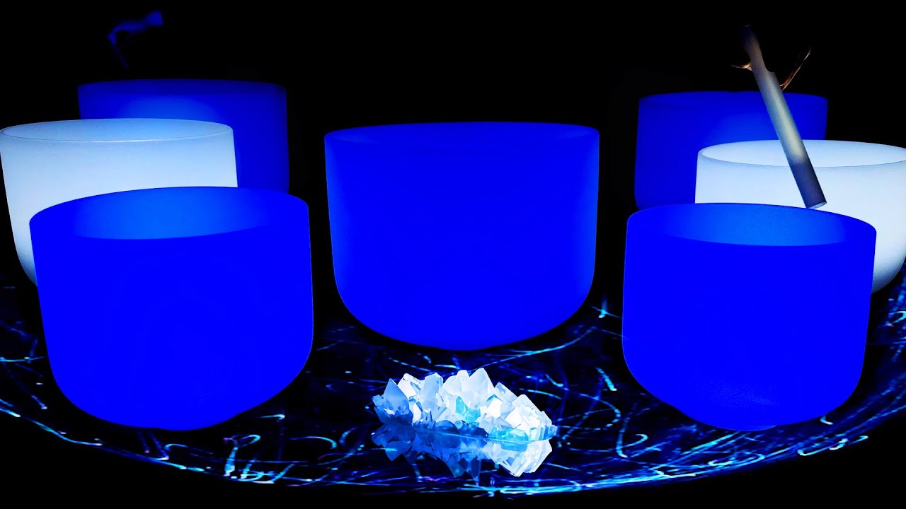 Crystal Singing Bowls Healing Sounds - Remove All Negative Energy - YouTube