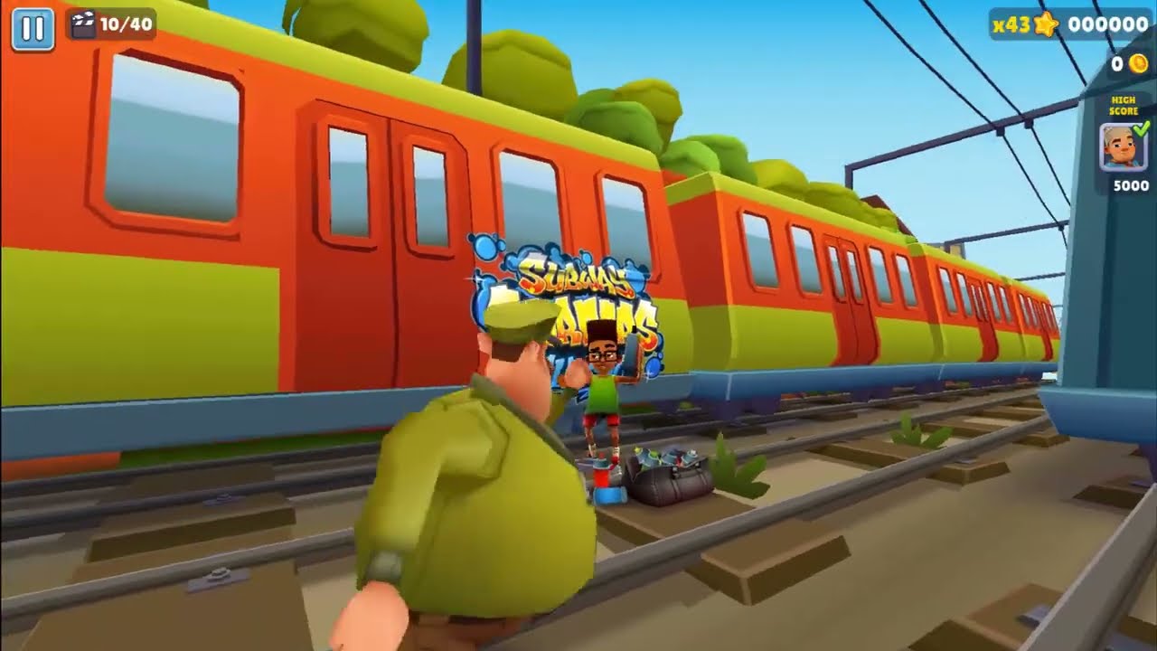 2 Hours Playgame Subway Surfers Compilation / Subway Surfer On PC HD