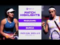 Emma Raducanu vs. Caroline Garcia | 2022 Indian Wells Round 2 | WTA Match Highlights