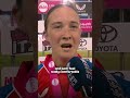Alice Capsey discusses the changes to her game after an unbeaten 74 against New Zealand 🔄 #cricket