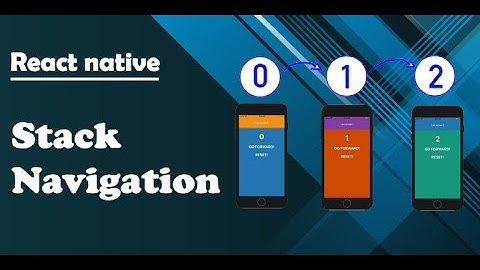 Stack navigation in React native | Tamil | React Native | Relax with Rk