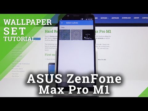 Change Wallpaper Asus Zenfone Max Pro M2 How To Hardreset Info