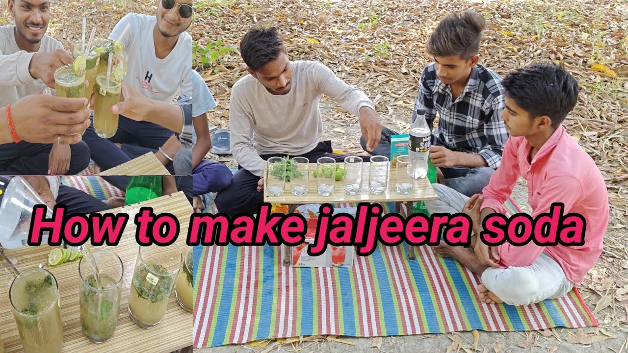 How to make jaljeera soda trendingshorts drink दोस्तों के साथ जलजीरा