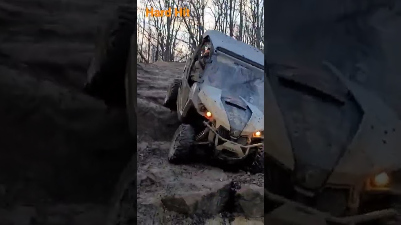 Hard Hit Trail 10 Ride Royal Blue ATV Park Can Am Maverick XDS