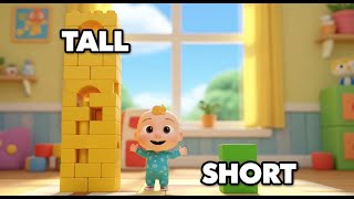 Tall vs Short for Kids | Fun Height Comparison Song for Toddlers