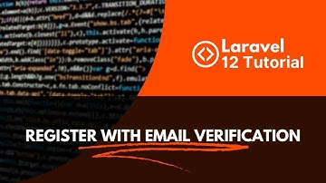 PART 9# REGISTRASI DENGAN EMAIL VERIFIKASI OTOMATIS LARAVEL 12