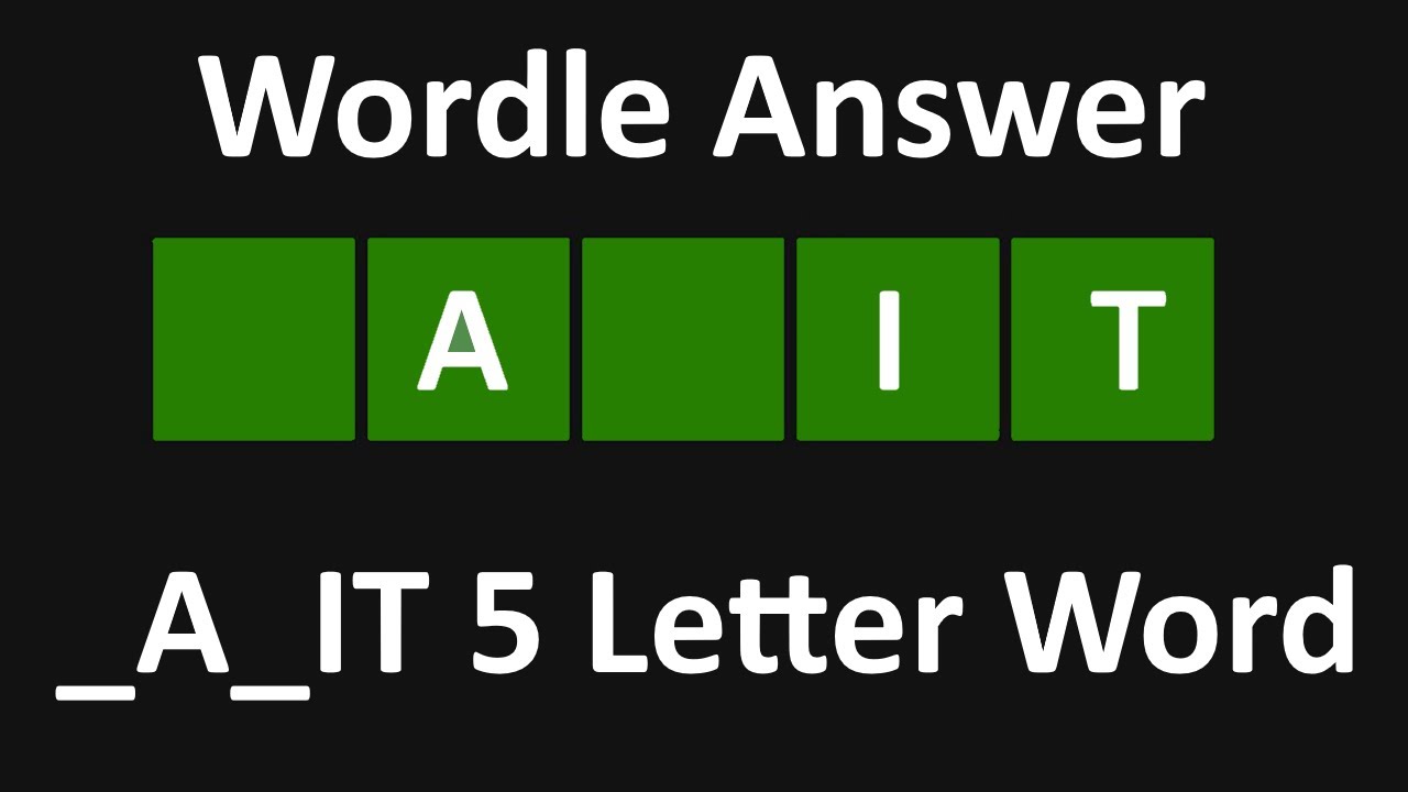 5 letter words