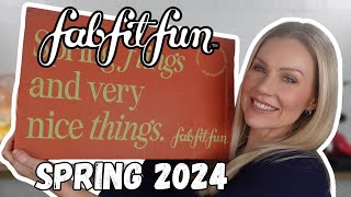 FABFITFUN SPRING 2024 UNBOXING \ EVERYTHING I CHOSE INCLUDING ADDONS \ AN HONEST REVIEW