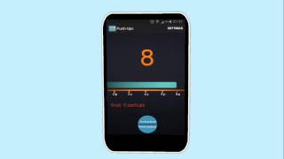 Push Ups Android App Trailer screenshot 1