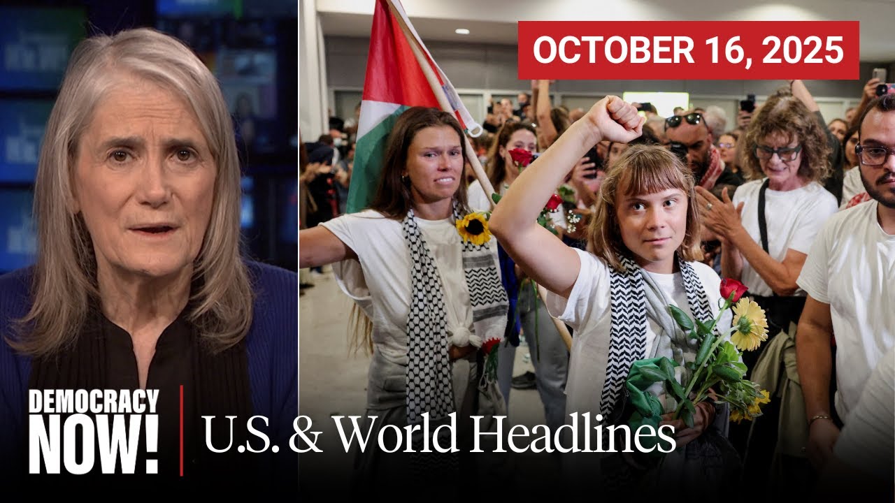 Top U.S. & World Headlines — October 16, 2025