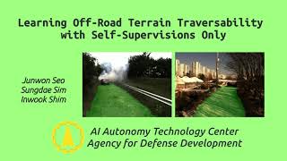 Learning Off-Road Terrain Traversability with Self-Supervisions Only