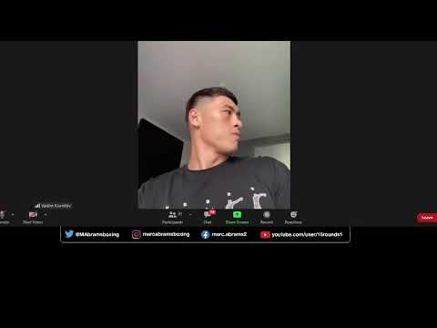 WBA Light Heavyweight champion Dmitry Bivol media conference before Craig Richards Defense