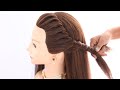 glorious side ponytail hairstyle | hairstyle for long hair girls | hairstyle for bridesmaid