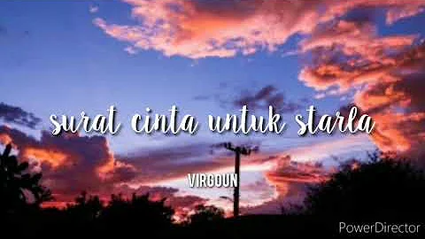 Virgoun - Surat Cinta Untuk Starla (Lirik/Lyrics)