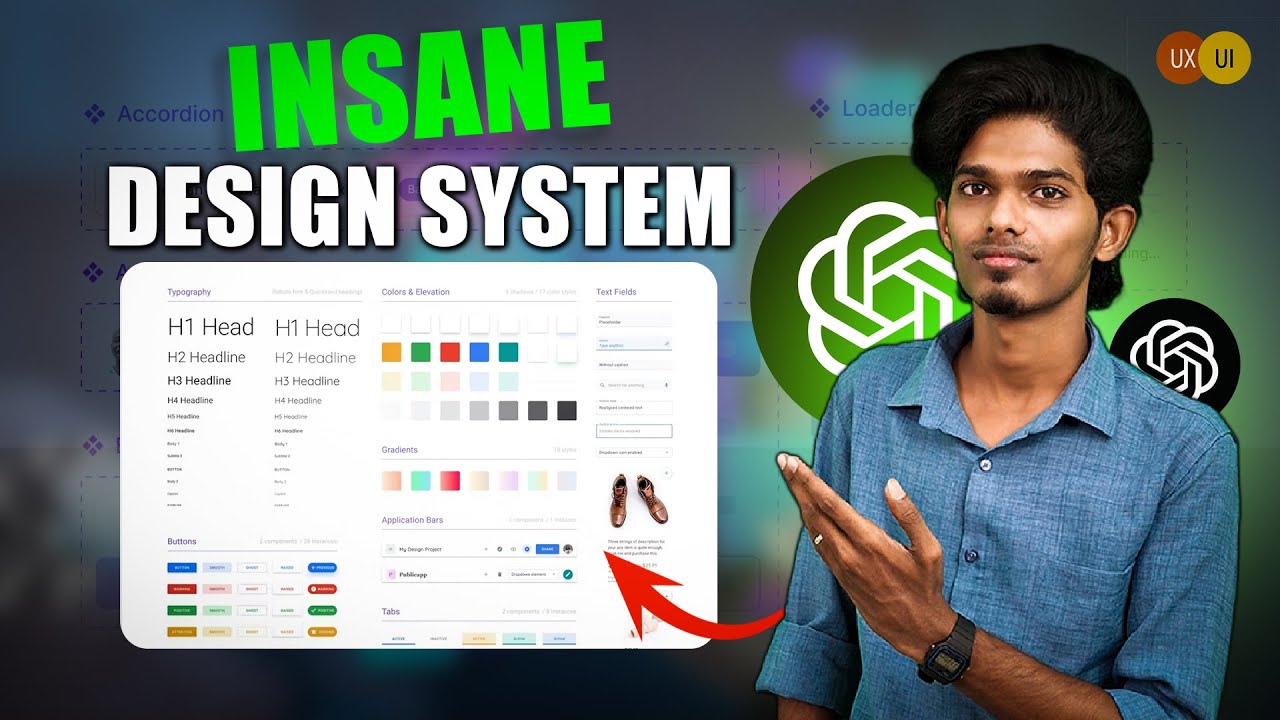 Create A UI UX Design System Using AI | UI UX Design Full Course Tamil ...