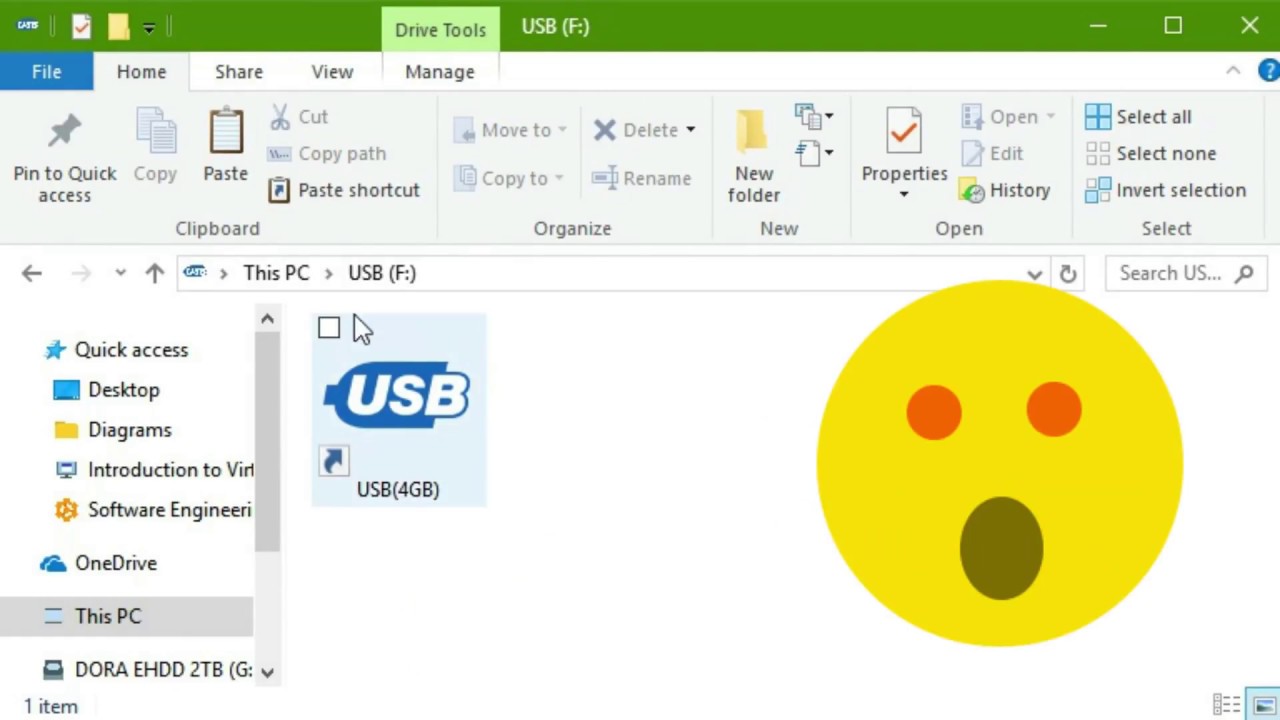 shortcut-virus-recover-files-from-flash-drive-youtube