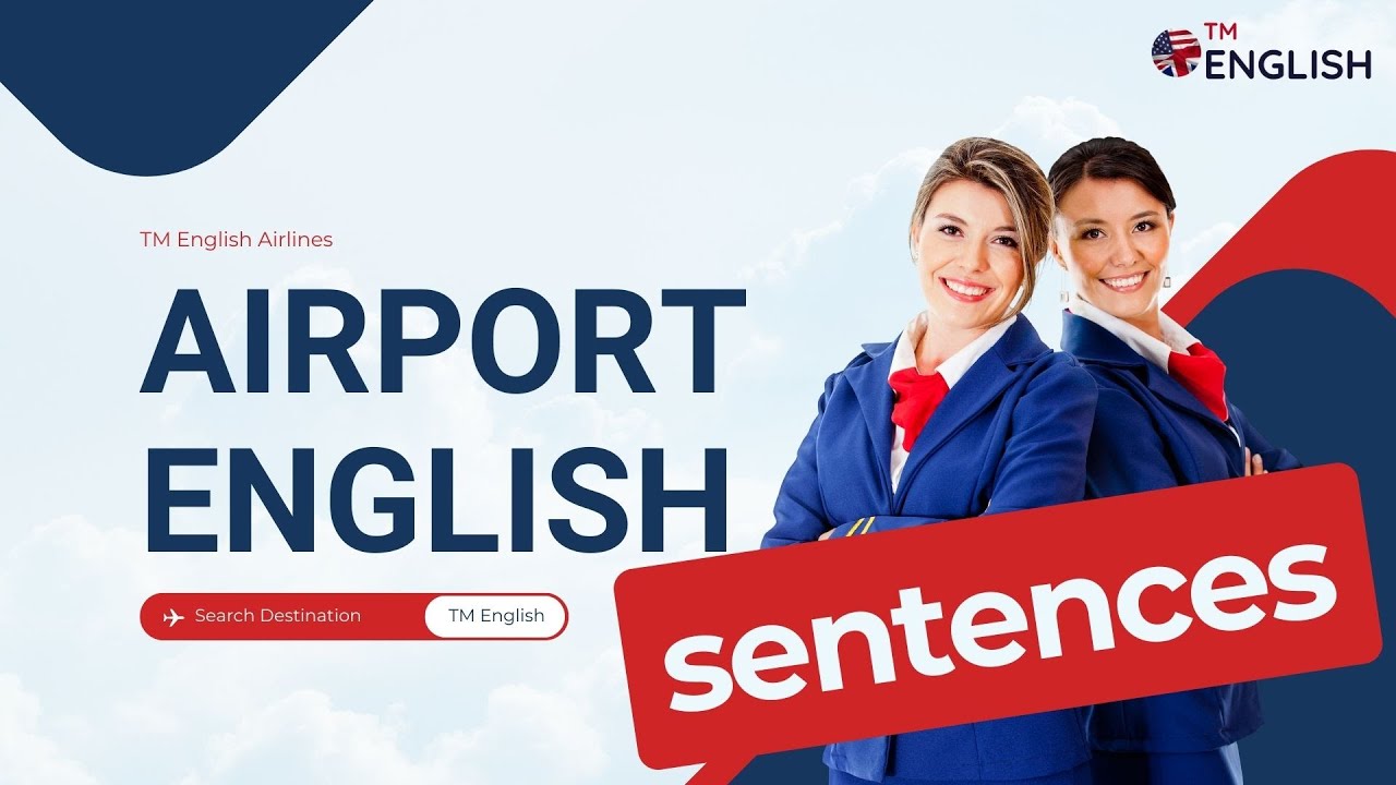 ✈️ Airport English Sentences 📚Essential Phrases for ESL Travel 🧳❗️❗️Free Audio Flashcards  🎧