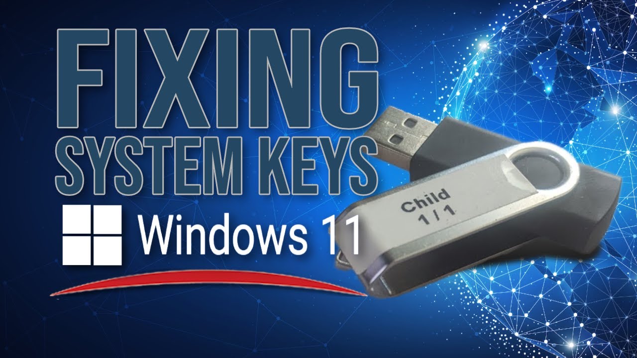 Loading Key How to fix system keys not loading in Windows 11 - YouTube