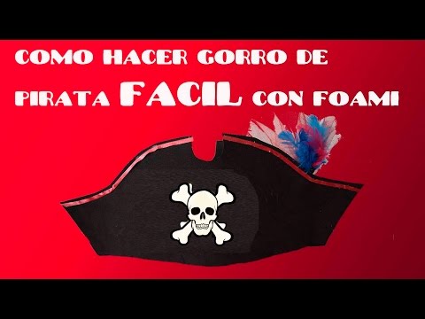 Video: Cómo Hacer Un Sombrero De Pirata